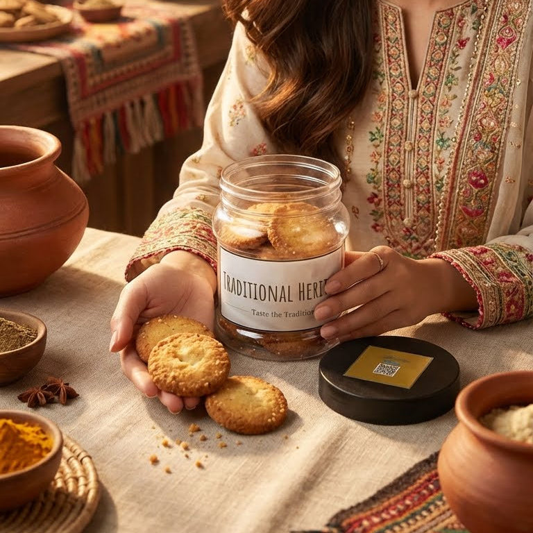Traditional Heritage Classic Golden Biscuits – (36-38 Cookies) Family Pack