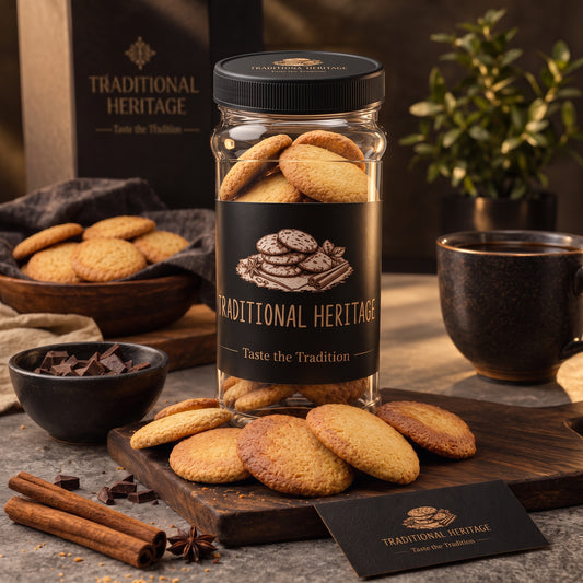 Traditional Heritage Classic Golden Biscuits – (36-38 Cookies) Family Pack