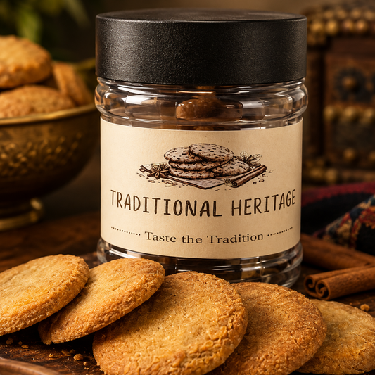 Traditional Heritage Handcrafted Artisan Cookies – (12-14 Cookies) Small